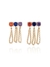 Brinco 3 pedras corrente - comprar online