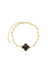 Pulseira trevo ônix único cartier - comprar online