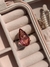 Anel gota safira rosa - comprar online
