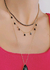 Choker gotinhas ônix na internet