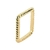 Anel quadrado torcido - comprar online