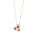 Colar 3 flores - comprar online