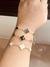 Pulseira trevo ônix na internet