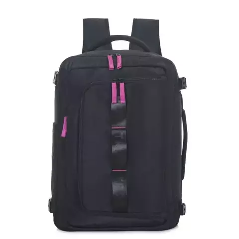 Mochila de viaje Trendy 17831 Negro con fucsia - comprar online