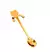 Set de Cucharas Gatito Corto Dorado x 6 unid. en internet