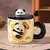 Taza de De Cerámica Panda - Mapache Home & Deco