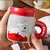 Taza de Ceramica con Tapa Espejo