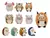 Peluche Animales disfrazados Spandex x25 cm - comprar online