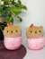 Peluche Milkshake y Gatito Spandex x 15 cm en internet