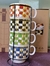 Set de Tazas apilables x 4 tablero en internet