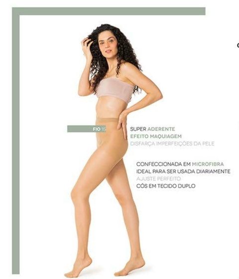 MEIA CALCA TRIFIL ADHERENCE FIO 15 CX - comprar online