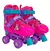 Patines 4 Ruedas Bolsa Transportadora Talle M Fucsia Minnie