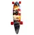Patineta Skate Longboard Completo Calavera Con Fuego - comprar online