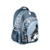 Mochila Espalda 18” Botin con Luz Led Celeste Footy - comprar online