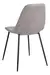 Silla Comedor Cocina Joy Estructura Tapizada Ecocuero X4 Und Estructura De La Silla Negro Asiento Gris Diseño De La Tela Eco Cuero - tienda online