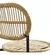 Silla Bamboo Estructura Y Patas De Hierro Pintadas Al Horno Negro + Asiento Y Respaldo Tejidos En Hilo Sintético Simil Bambú X2 Unidades en internet