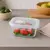 Contenedor De Vidrio Hermético Con Trabas Microondas 350ml - comprar online