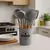 Set Utensilios De Cocina Punta Mango Madera Kit X12 en internet