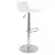 Banqueta Stick Regulable Asiento Tapizado En Ecocuero Negro - tienda online