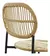 Banqueta Alta Taburete Bamboo Estructura Hierro Pintadas Al Horno Tejida En Hilo Sintético Simil Bambú - tienda online
