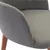 Sillón Hadid Comedor Madera Maciza Tapizado Lino Antimanchas Estructura Marrón claro Asiento Beige en internet