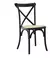 Silla De Comedor Cocina Cross De Madera Esterilla De Rattan Estructura Roble en internet