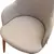 Sillón Hadid Comedor Madera Maciza Tapizado Lino Antimanchas Estructura Marrón claro Asiento Beige - Tengo Todo