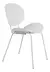 Silla Comedor Concept Estructura Plástico Y Patas Metal - comprar online