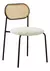 Silla Pottery De Comedor Pana Velvet Antimanchas Estructura Hierro Pintado Al Horno