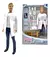 Muñeco Thiago Doctor Con Delantal Y Accesorios Poppi - comprar online