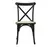 Silla De Comedor Cocina Cross De Madera Esterilla De Rattan Estructura Roble - tienda online
