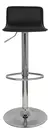 Banqueta Stick Regulable Asiento Tapizado En Ecocuero Blanco - tienda online