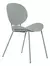 Silla Comedor Concept Estructura Plástico Y Patas Metal - tienda online