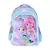 Mochila Espalda 18" Con Luz Cool Friends Celeste Lila Footy
