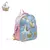Mochila Espalda 12 Pulgadas Unicornio Celeste Lesedife - comprar online