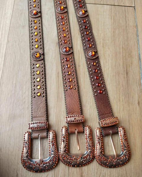 Cinto Pedraria_ Moda Country