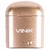 Fone De Ouvido Bluetooth Easy W1+ Tws True Wireless - Dourado