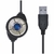 Fone De Ouvido Headset Corp Usb Com Microfone - Preto - Vk390 - loja online