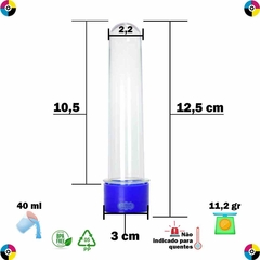 Tubete 13cm - 10 unidades - loja online