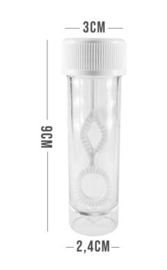 Tubete bolha 9cm - 10 unidades - comprar online