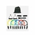 Set 5 Bandas Elasticas Mir Fitness - comprar online
