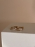 Aros acero dorado