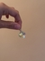 Dije swarovsky de acero blanco