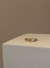 Anillo acero dorado