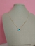 Conjunto Gargantilha E Brinco Azul Mar - loja online