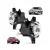Farol de Milha Esquerdo para Volkswagen Gol G3 (2000 a 2004) - MG Imports - Autopeças Fuscão Preto