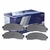 Pastilha De Freio Dianteira Para Ford Explorer Sport Trac 2001 A 2005 Chevrolet Equinox 2005 A 2006 Jurid