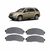 Pastilha De Freio Dianteira Para Ford Explorer Sport Trac 2001 A 2005 Chevrolet Equinox 2005 A 2006 Jurid na internet