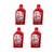 Kit 4 Óleos Lubrificantes Shell Helix HX3 20W50 SL Mineral