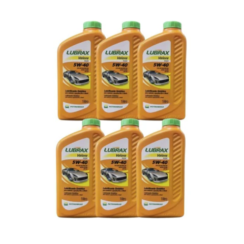 Kit 6 Óleo Motor 5W30 Sintético Diesel Off Road Lubrax